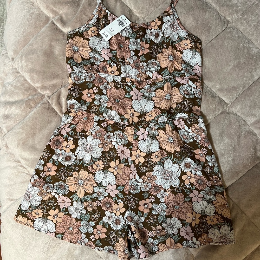 NWT Abercrombie Kids girls romper